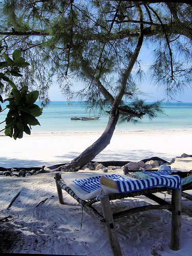 Chwaka Bay Beach view